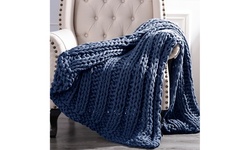 Modern Threads Chunky Knitted Throw