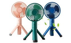 Portable Handheld Fan USB Rechargeable Desktop Electric Cooling Fan