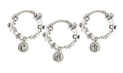 Kids' Animal Charmed Initial Bracelet By Pink Box