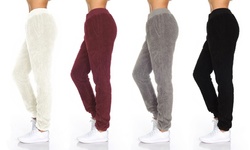 BSP Women's Athleisure Sherpa Joggers