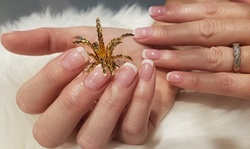 Manicure and Pedicure Services with Add-Ons at Nails by Hanna (Up to 48% Off). Seven Options Available.