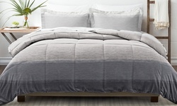 Home Collection Premium Ultra Soft Gray Ombre Down-Alternative Comforter