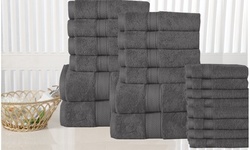 Casa Platino Soft and Luxurious Cotton 600 GSM Towel Set (20-Piece)