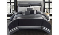 Eleanor Supersoft Oversized Comforter and Sheet Set (10-Piece)