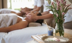 60-Minute Customized Couples Massage or Single Massage with Four Hands at Spa Villa (Up to 60% Off)