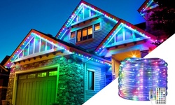 32.8ft LED Rope Lights String Lights Color Changing Lights for Xmas Party Decor