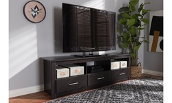 Ryleigh Wenge Brown TV Stand