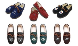 NFL Moccasin Style Slippers - Sherpa lined - So Comfy!