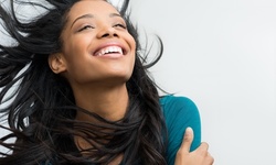 Silk Press, Wrap with Curl, or Relaxer with Style from Kiesha Hairstylist (Up to 49% Off)