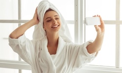 1 or 2 Microneedling Treatments with Stem-Cell Serum Deluxe Med Spa (Up to 84% Off). 3 Options Available.