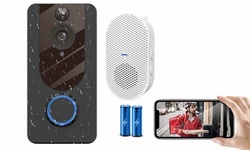 1080P Smart Video Doorbell Camera with Chime WiFi Video Doorbell Security Camera