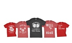 Men's Funny and Highly Inappropriate  Graphic Christmas Tees