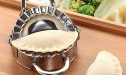Hand Size Stainless Steel Dumpling & Ravioli Maker 