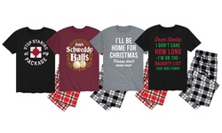 Men's Funny Sarcastic Christmas Pajama Sets