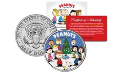 Peanuts Genuine U.S. JFK Half Dollar Coins CHARLIE BROWN - SNOOPY - Collect All