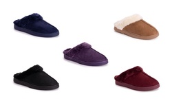 MUK LUKS Women's Polysuede Clog
