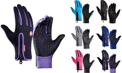 Braveman Unisex Wind & Water Resistant Warm Touch Screen Tech Winter Gloves