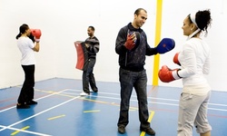 Kickboxing, Krav Maga, Jiu-Jitsu, or HIIT Classes at Crucible Krav Maga (Up to 57% Off). 3 Options Available.