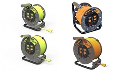 Masterplug Pro-XT Extension Cord Open Reels with AC & 2.1A USB Charging Ports