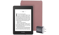 Kindle Paperwhite Essentials Bundle including Kindle Paperwhite Wifi (Plum) -New