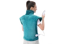 Heating Pad for Back & Shoulder 24"x33" Heat Wrap Fast-Heating & 5 Heat Settings