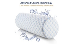 Nestl Memory Foam Neck Roll Pillow - Pain Relief Pillow For Sleeping