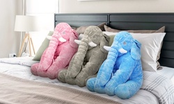 iMounTEK Soft & Fluffy Elephant Plush Stuffed Toy Animal