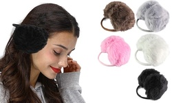 Unisex Warm Thick Fluffy Winter Outdoor Plush EarMuffs