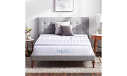 2-Inch 5-Zone Lavender Memory Foam Mattress Topper