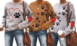 Leo Rosi Women's Dog Paw Top (S-2X)