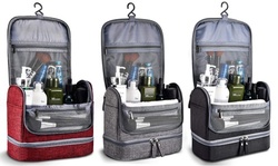 Waterproof Hanging Travel Toiletry Storage Organizer Bag for Men and Women