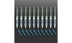 Teeth Bleaching Whitening, 22% Gel Syringes, Free Shade Guide, 5mL*10pc
