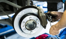 Front or Rear Brake-Pad Replacement for One Vehicle, or Both at Discount Car Care Katy Mills (Up to 65% Off)