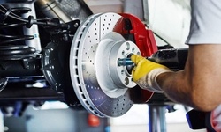 Front and rear brake service and air condition check (Up to 83% Off). Four Options available.