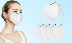 KN95 Multi-Layer Non-Woven Breathable Fabric Face Masks w/ Elastic Ear Loops