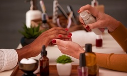 Luxurious Signature Manicure with Glass of Wine for One or Two at Aiza Salon at Millenia (Up to 50% Off)