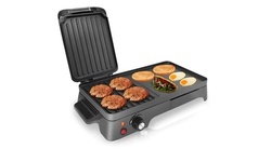 Crepe Maker Hot Plate Cooktop with Press Grill for Paninis