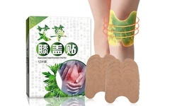 Knee Pain Relief Patch Hot Moxibustion Plaster Leg Pain Relief Wormwood Sticker