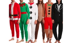 SLEEPHERO Adult Onesie Men's Cozy Novelty Onesie Christmas