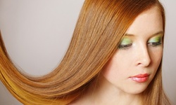Cut, Style, Conditioning, and Single Process Color or Highlights at Morpheus for Hair and Skin (Up  to 51% Off)