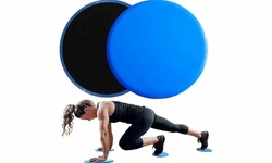Core Sliders Smooth Gliders Dual-Sided Design Core Exercise Sliders (Set of 2)