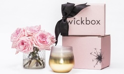 Medium or Large Luxury Candle Subscription Box from Wickbox (Up to 31% Off)