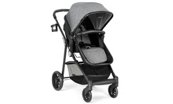 2 In1 Foldable Baby Stroller Kids Travel Newborn Infant Buggy Pushchair Gray