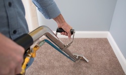Steam Carpet Cleaning for Up to Three or Four Rooms and One Hallway from Husbands For Rent (Up to 56% Off)