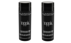 Toppik Hair Building Fibers Black 27.5 g / 0.97 oz - ( Pack of 2 ) Hair Care