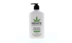 Hempz Herbal Body Moisturizer, Pearl White, Fresh Coconut & Watermelon, 17 oz