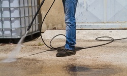 Exterior Pressure Wash for Up to 1,000 or 3,500 Square Feet from Custom Shine (Up to 50% Off)