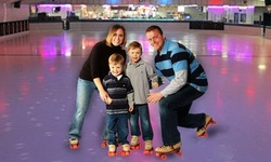 Roller-Skating Rental with Pizza for Two or Four at River Roll Skate Center in Riverside (Up to 54% Off)