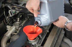 Oil Change Services with Optional Extra at AB Smog and Auto Repair (Up to 58% Off). Three Options Available.