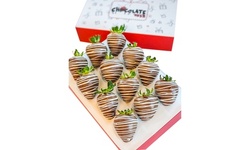 $17 for $25 Toward Twelve Chocolate Covered Strawberries in a Box at Chocolate Bash